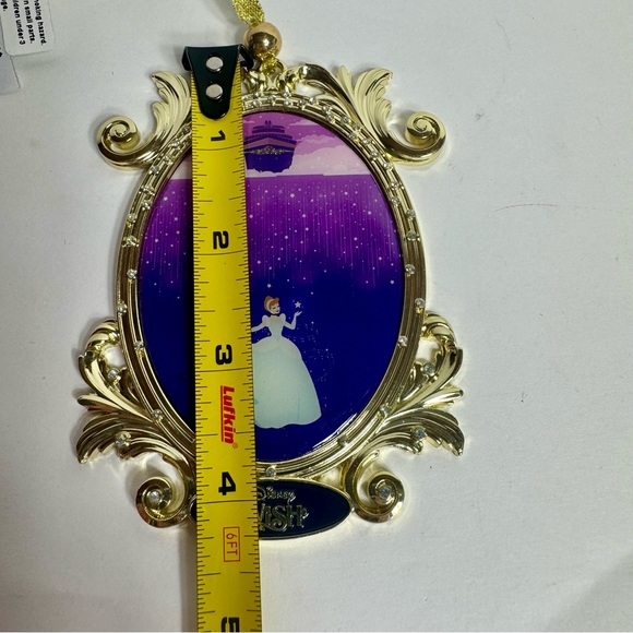 NWT. Disney Cruise Line DCL Wish ornament featuring Cinderella. - Picture 10 of 11